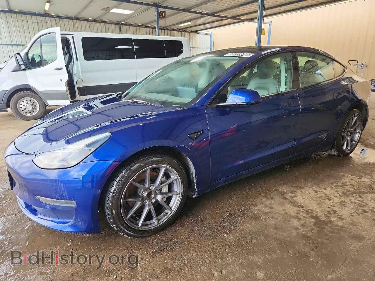 Photo 5YJ3E1EA3NF189967 - TESLA MODEL 3 2022