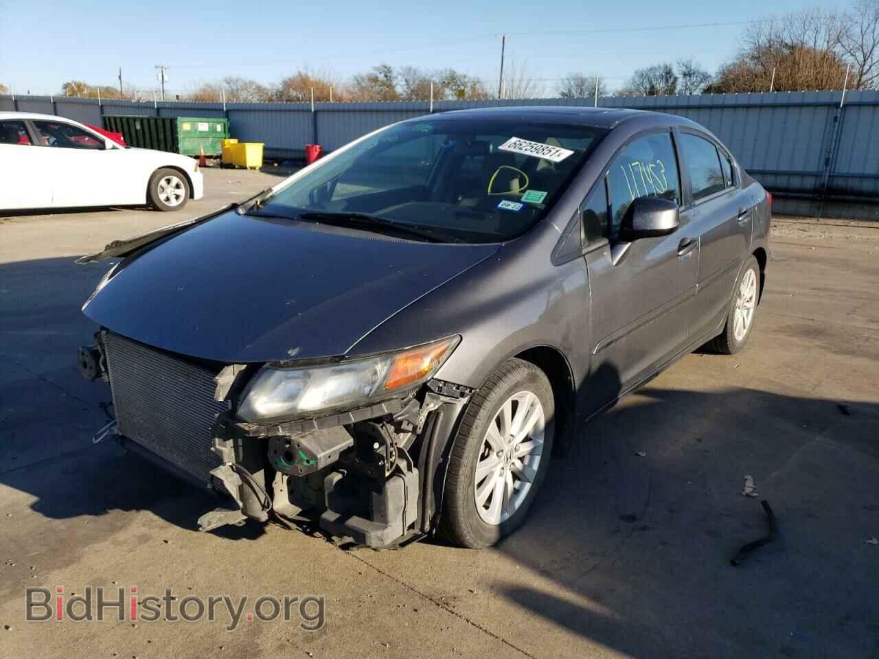 2012 HONDA CIVIC - VIN: 19XFB2F83CE053509 - Фото 2