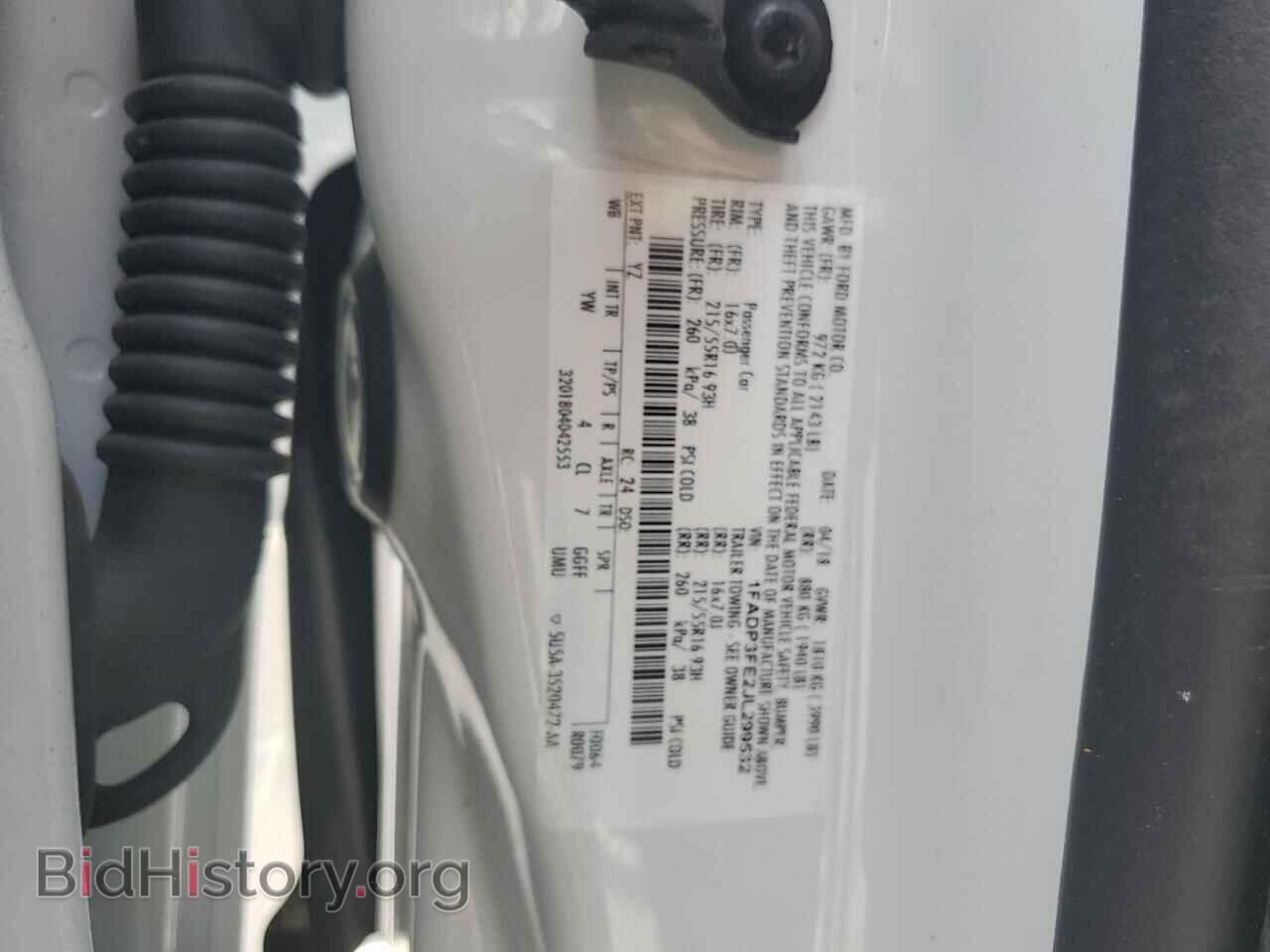 2018 FORD FOCUS - VIN: 1FADP3FE2JL299532 - Фото 12