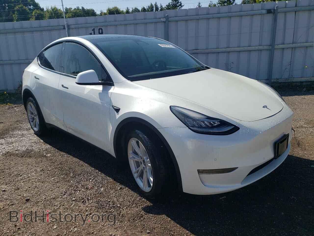 2021 TESLA MODEL Y - VIN: 5YJYGDEE1MF259761 - Фото 4