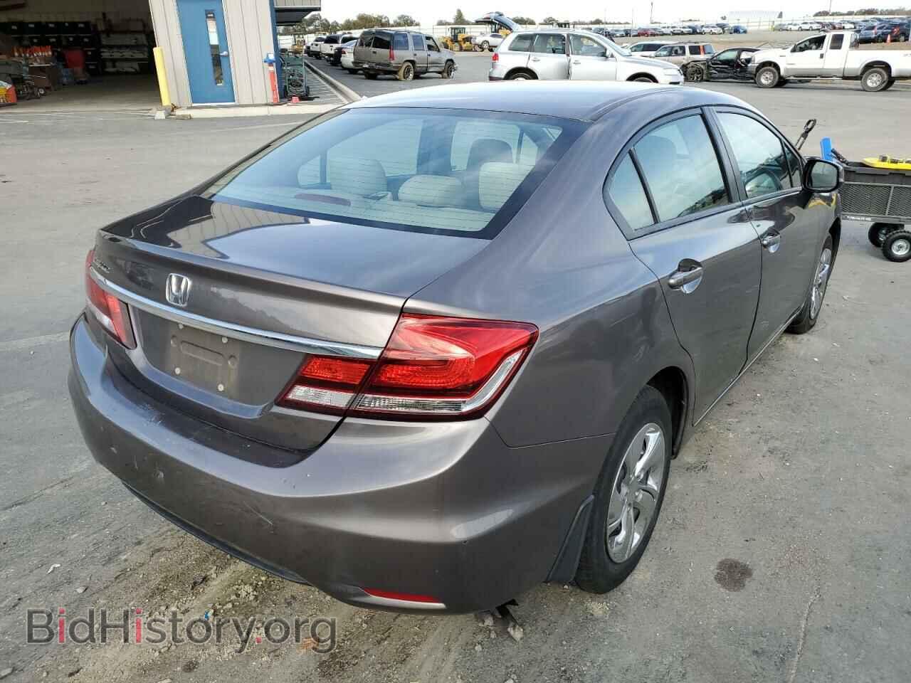 2013 HONDA CIVIC - VIN: 19XFB2F55DE227894 - Фото 4