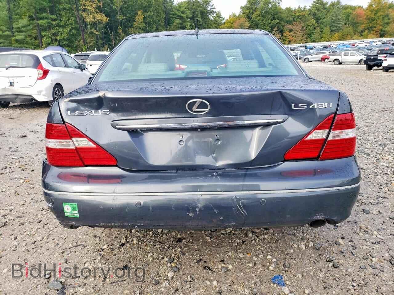 2005 LEXUS LS430 - VIN: JTHBN36F355010635 - Фото 6