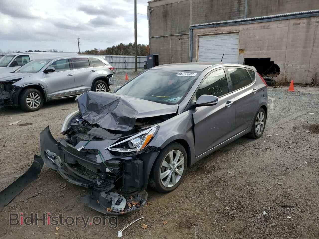 2014 HYUNDAI ACCENT - VIN: KMHCU5AE4EU182757 - Фото 2