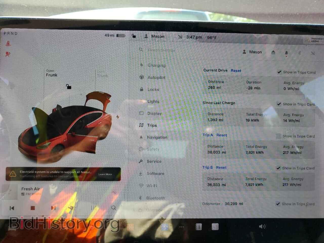 2019 TESLA MODEL 3 - VIN: 5YJ3E1EA2KF411619 - Photo 9