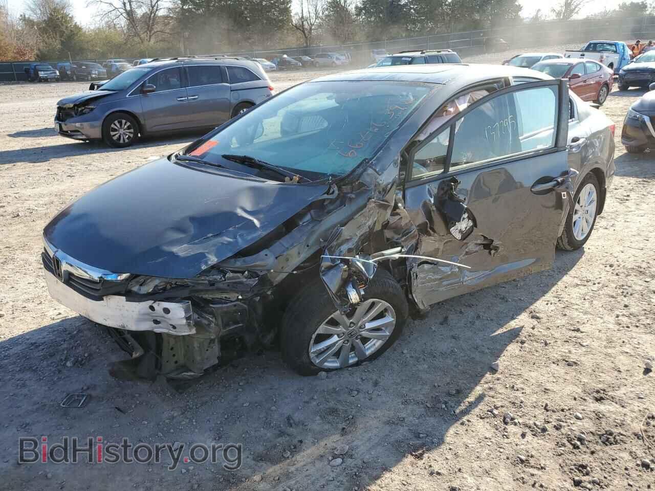 2012 HONDA CIVIC - VIN: 19XFB2F81CE019004 - Фото 2