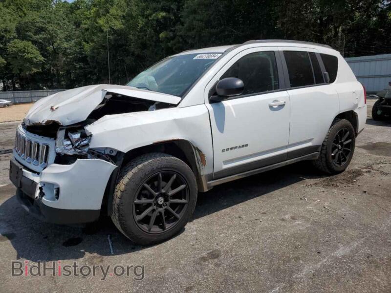 2013 Jeep COMPASS Latitude (VIN 1C4NJDEB7DD209142) — фото 1 из 12, Copart, повреждение: передняя часть
