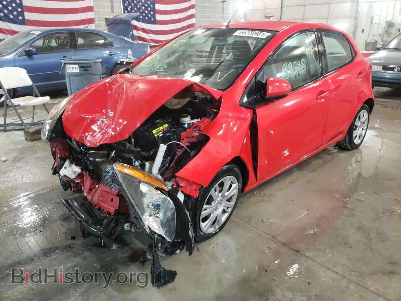 2014 MAZDA 2 - VIN: JM1DE1KY7E0188129 - Photo 2