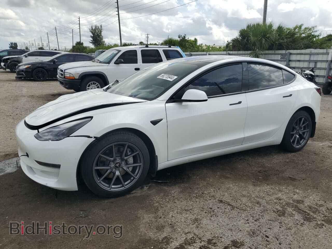 Photo 5YJ3E1EA5MF092087 - TESLA MODEL 3 2021