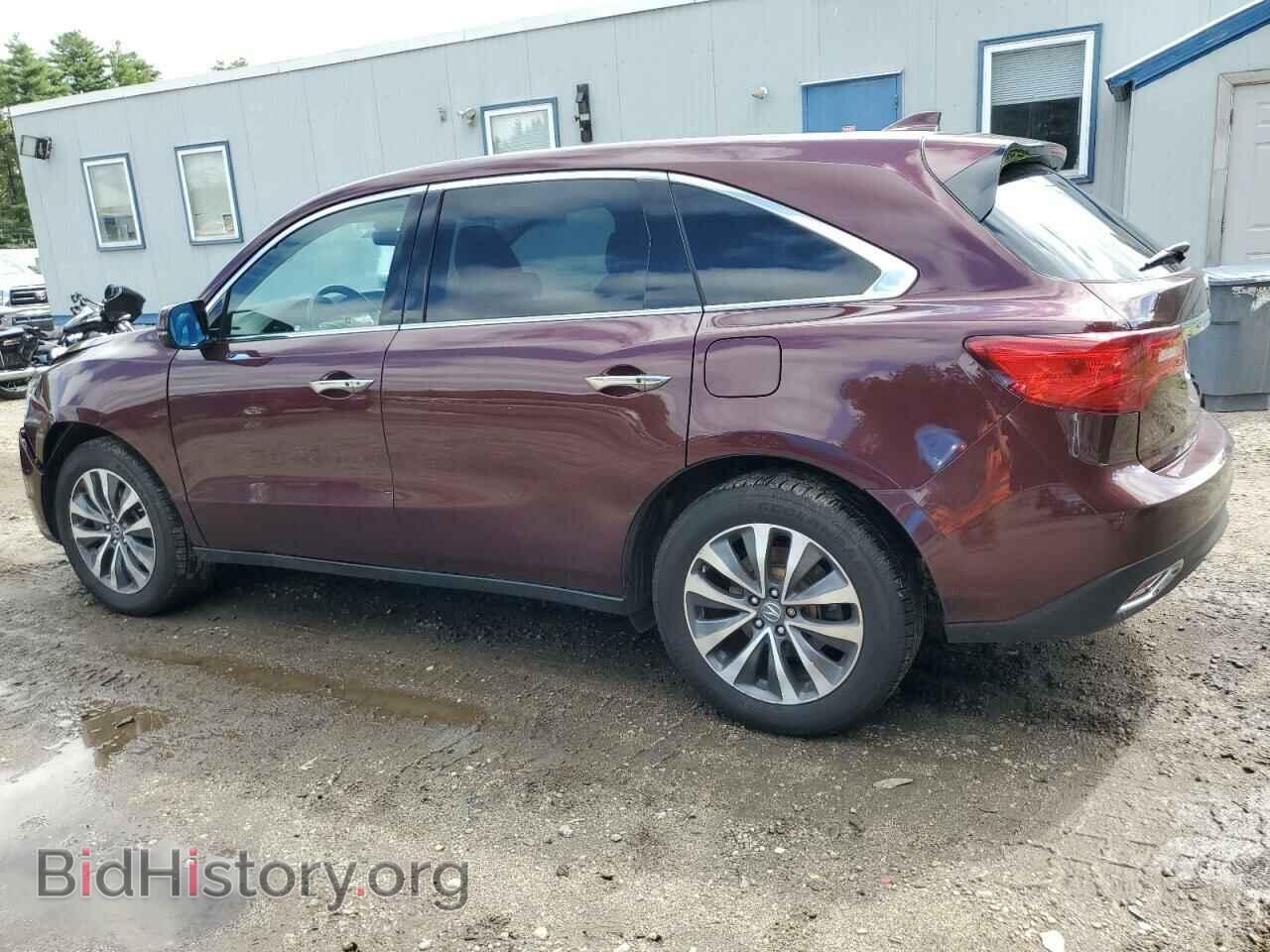 2016 ACURA MDX - VIN: 5FRYD4H44GB041523 - Фото 2
