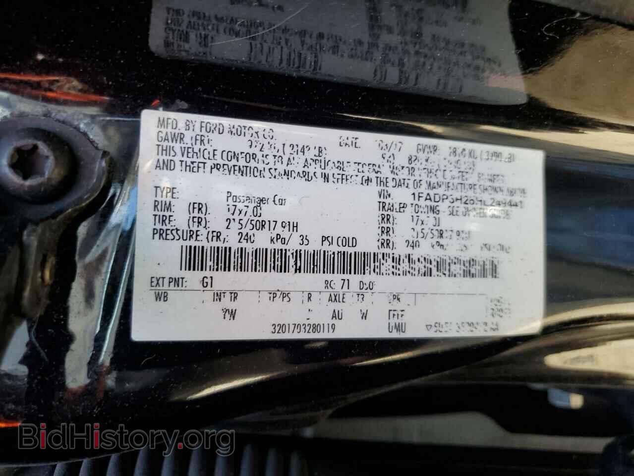 2017 FORD FOCUS - VIN: 1FADP3H26HL249441 - Фото 12