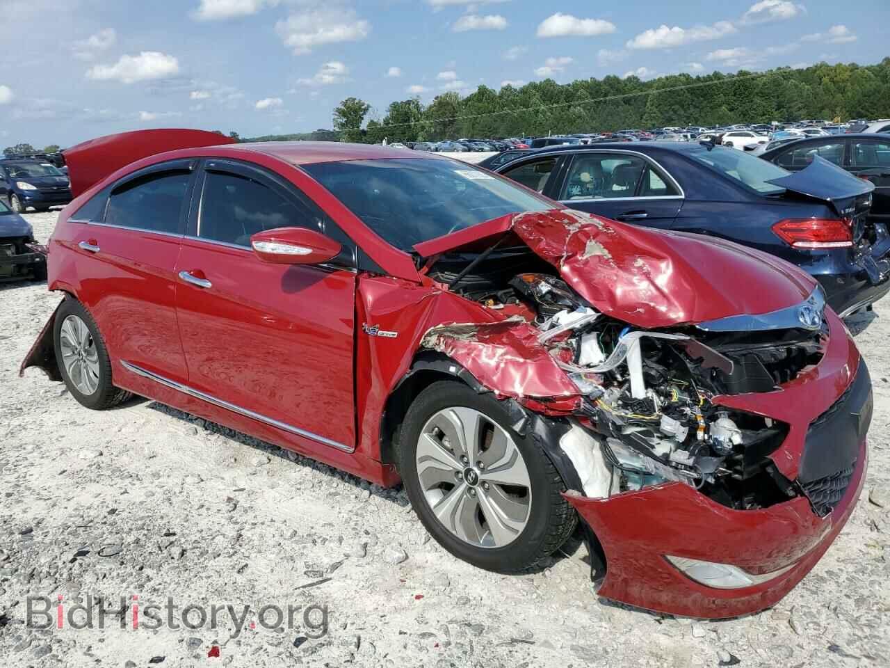 2013 HYUNDAI SONATA - VIN: KMHEC4A40DA081129 - Фото 4