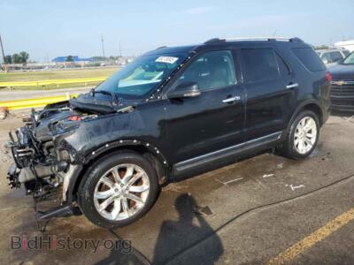 2013 Ford EXPLORER Limited, черный — VIN 1FM5K8F89DGA20977, Copart