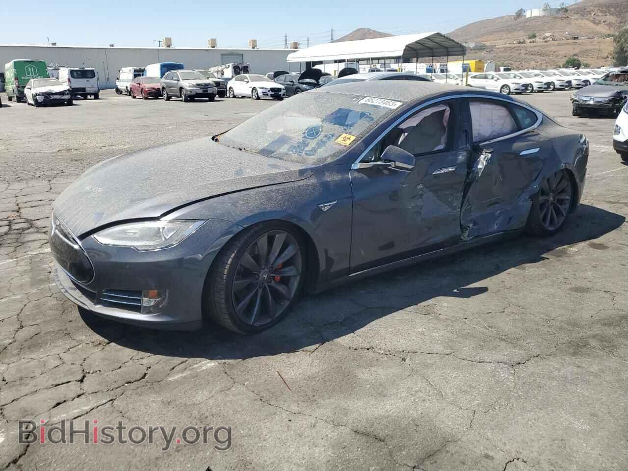 Photo 5YJSA1V40FF097900 - TESLA MODEL S 2015