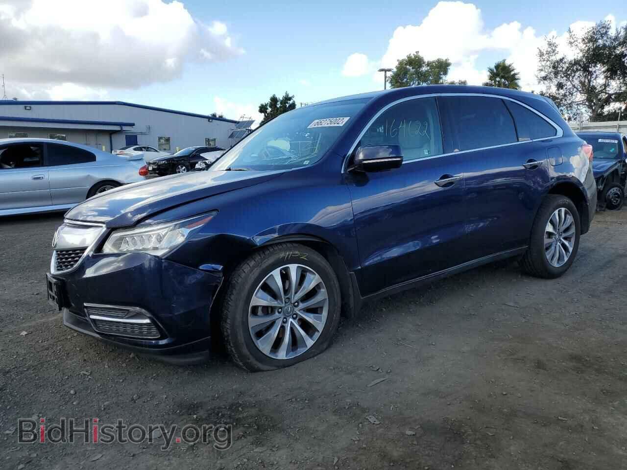 2015 ACURA MDX - VIN: 5FRYD4H48FB007745 - Фото 2