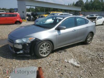 2015 Dodge DART Dart Limit, серый — VIN 1C3CDFCB0FD299822, Copart