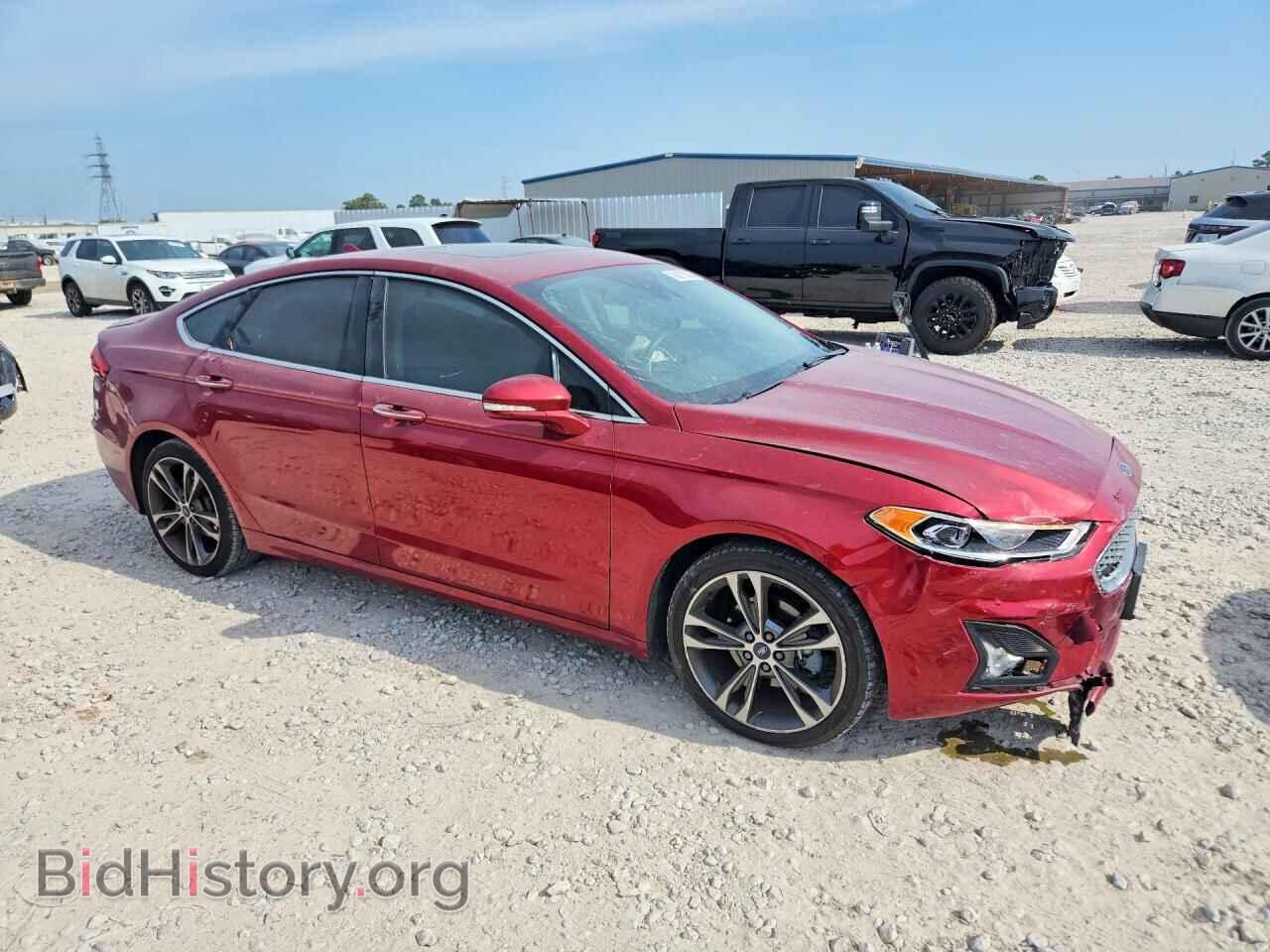 2019 FORD FUSION - VIN: 3FA6P0D90KR184556 - Фото 4