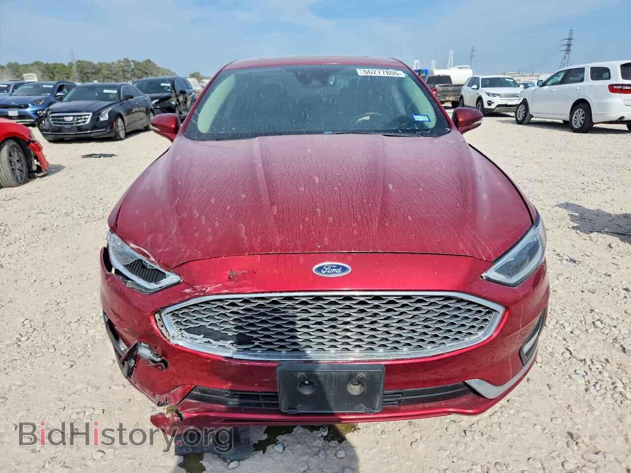 2019 FORD FUSION - VIN: 3FA6P0D90KR184556 - Фото 5