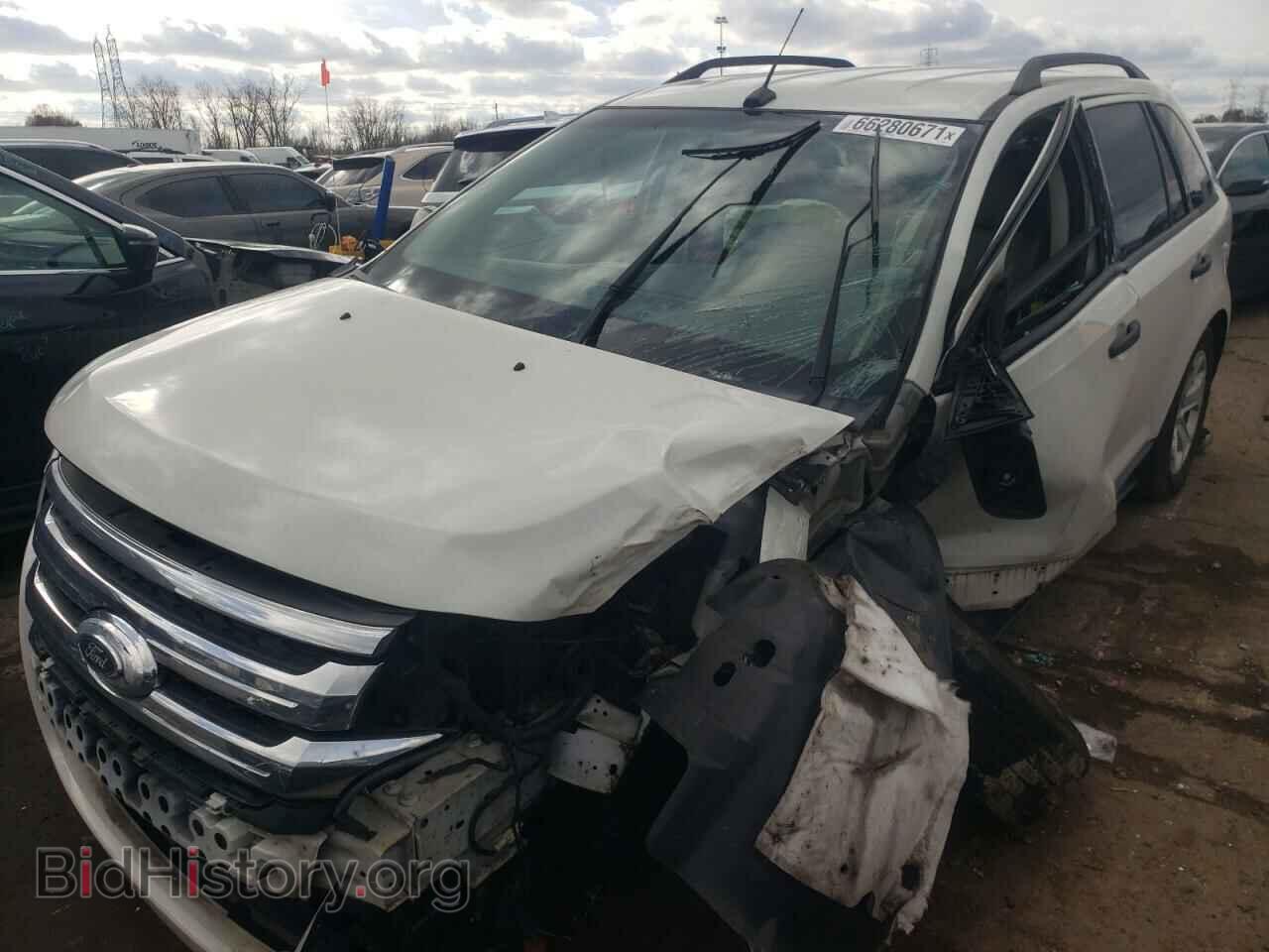 2013 FORD EDGE - VIN: 2FMDK3G96DBB02565 - Фото 2