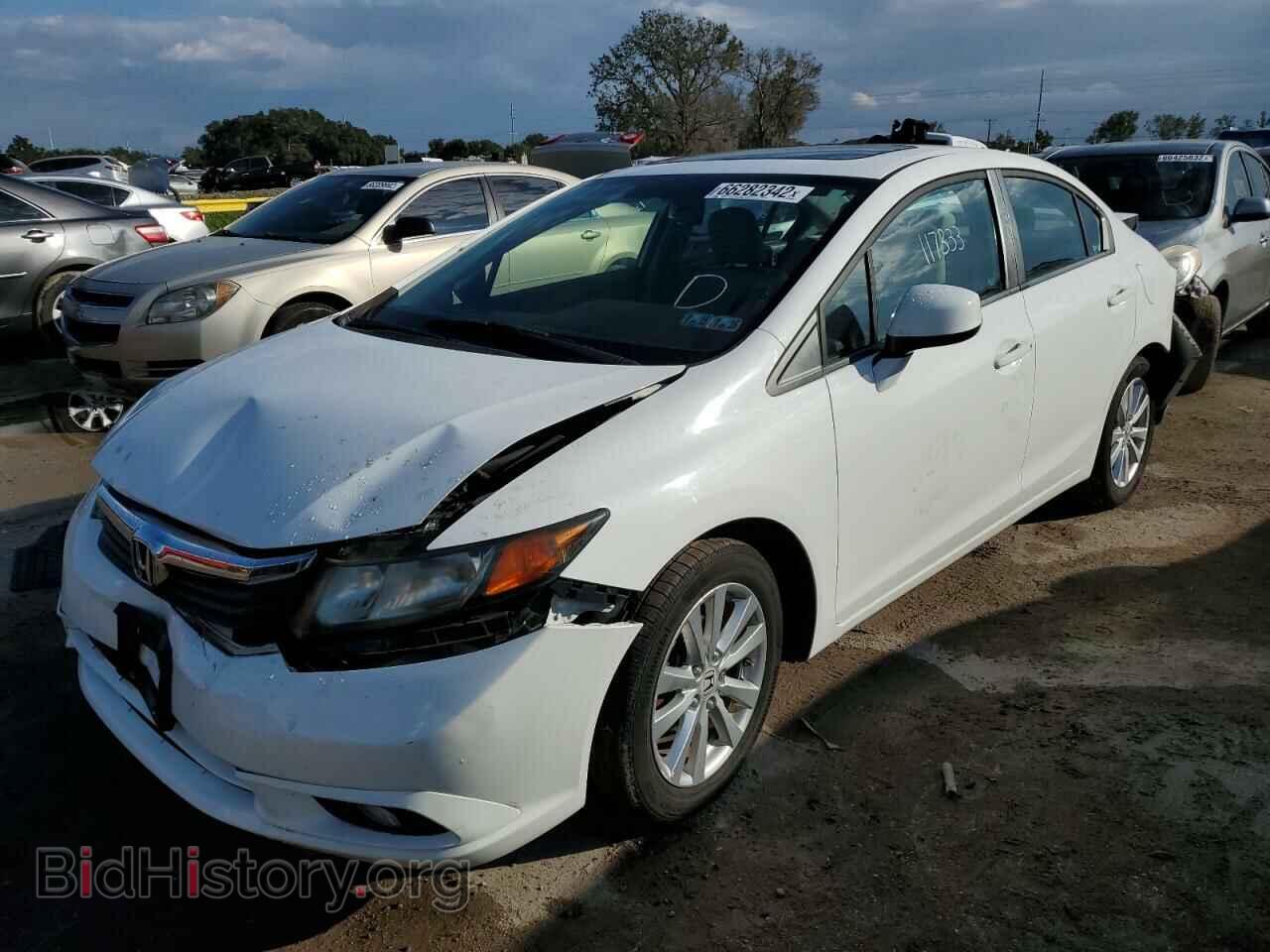 2012 HONDA CIVIC - VIN: 19XFB2F92CE327372 - Фото 2