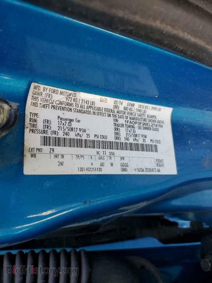 2014 FORD FOCUS - VIN: 1FADP3F26EL274189 - Photo 12