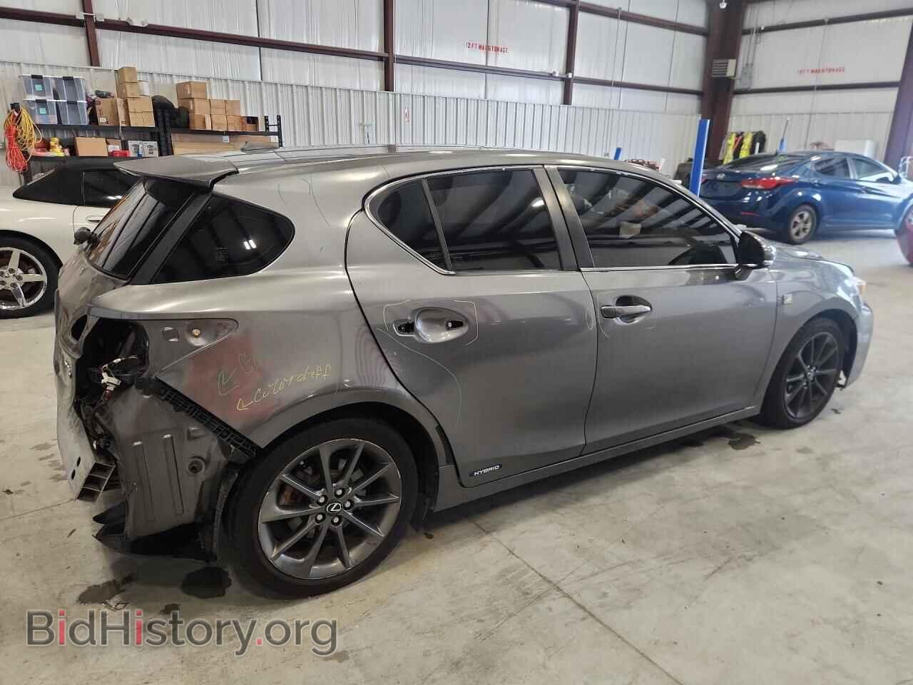 2013 LEXUS CT 200 - VIN: JTHKD5BH2D2143246 - Фото 3