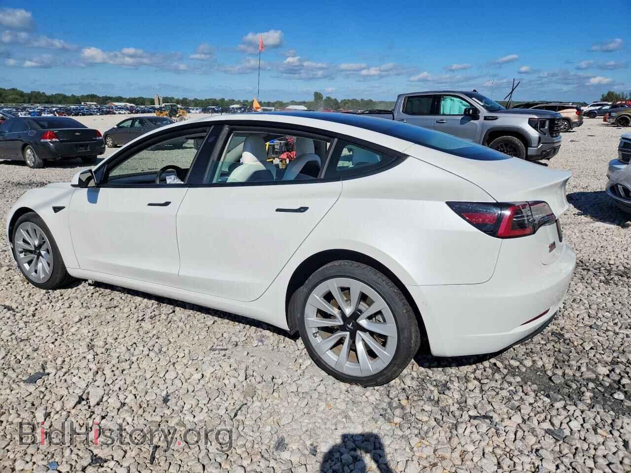 2022 TESLA MODEL 3 - VIN: 5YJ3E1EB1NF180922 - Photo 2