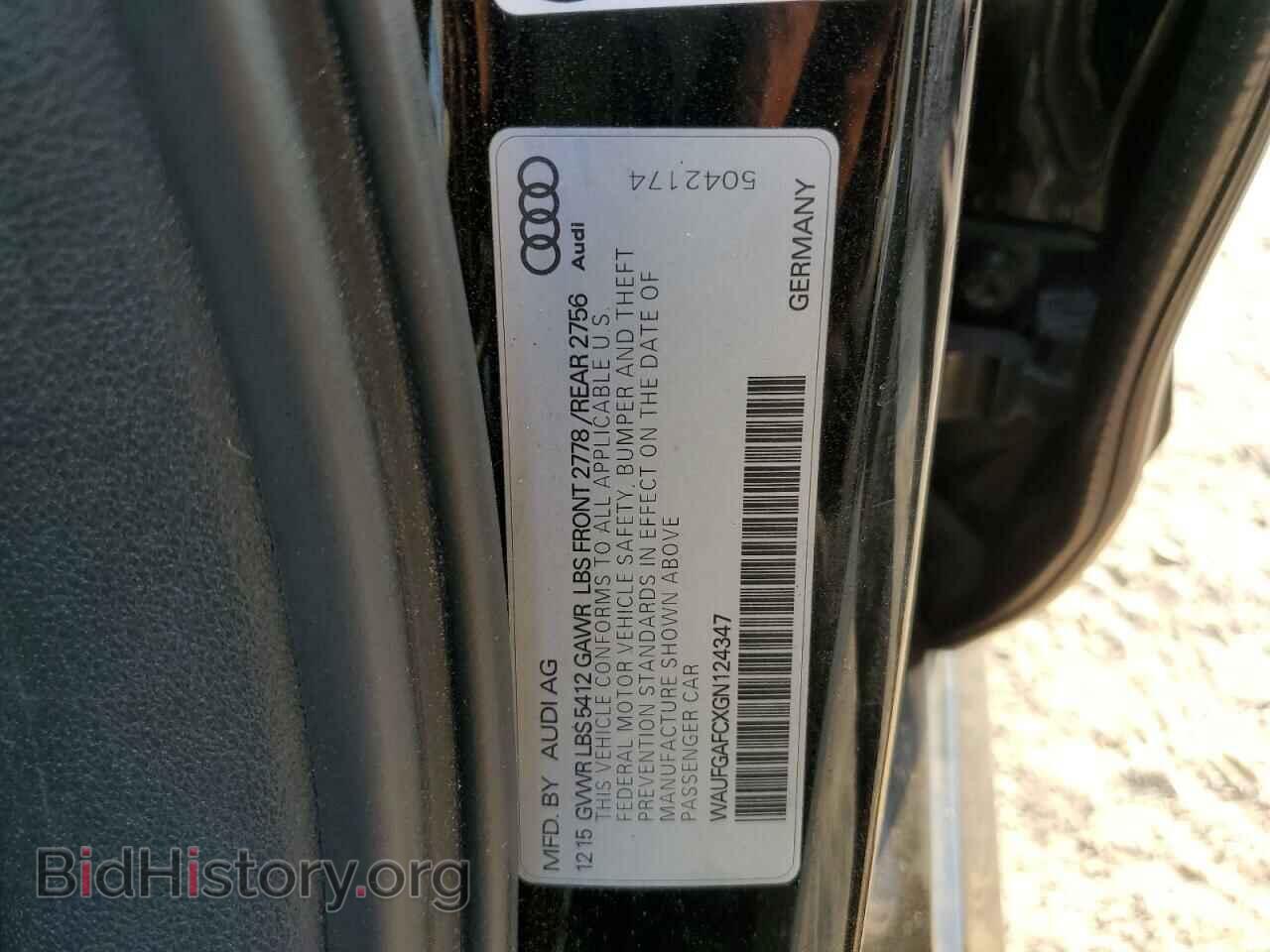 2016 AUDI A6 - VIN: WAUFGAFCXGN124347 - Фото 12