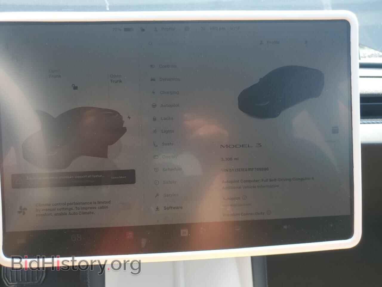 2024 TESLA MODEL 3 - VIN: 5YJ3E1EA1RF768896 - Photo 9