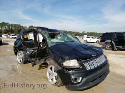 2014 Jeep COMPASS Compass LA, black — VIN 1C4NJCEAXED786296, Copart
