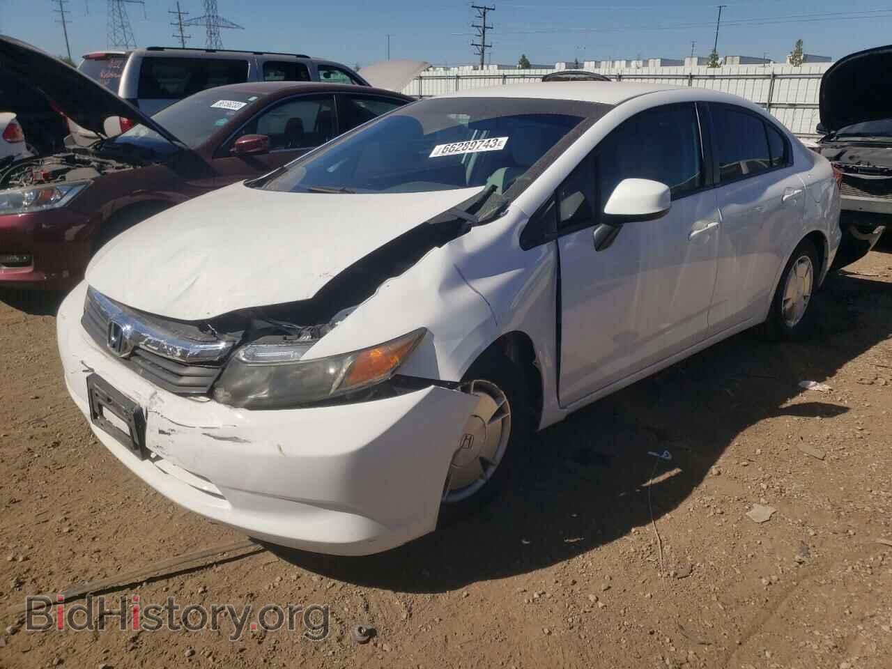 Фотография 2HGFB2F66CH556522 - HONDA CIVIC 2012