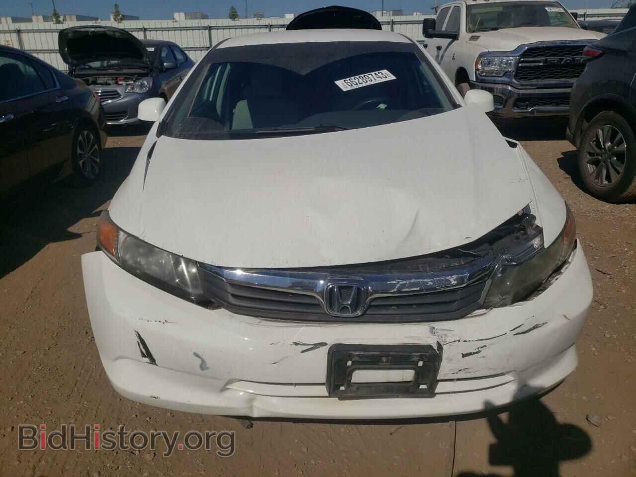 2012 HONDA CIVIC - VIN: 2HGFB2F66CH556522 - Фото 5