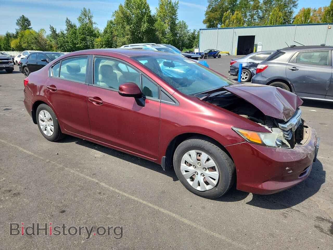 2012 HONDA CIVIC - VIN: 2HGFB2F54CH585380 - Фото 4