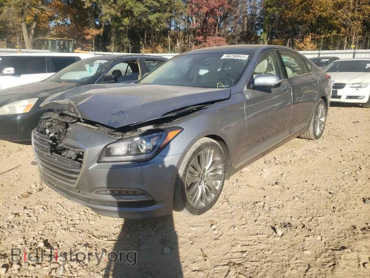 2015 HYUNDAI GENESIS - VIN: KMHGN4JF2FU048235 - Фото 2