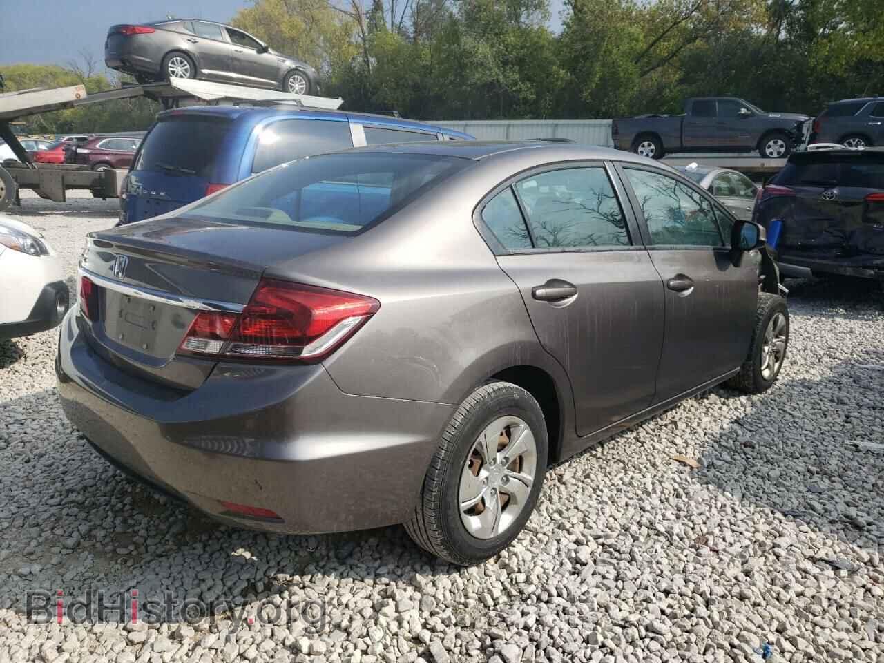2013 HONDA CIVIC - VIN: 19XFB2F54DE002513 - Фото 3