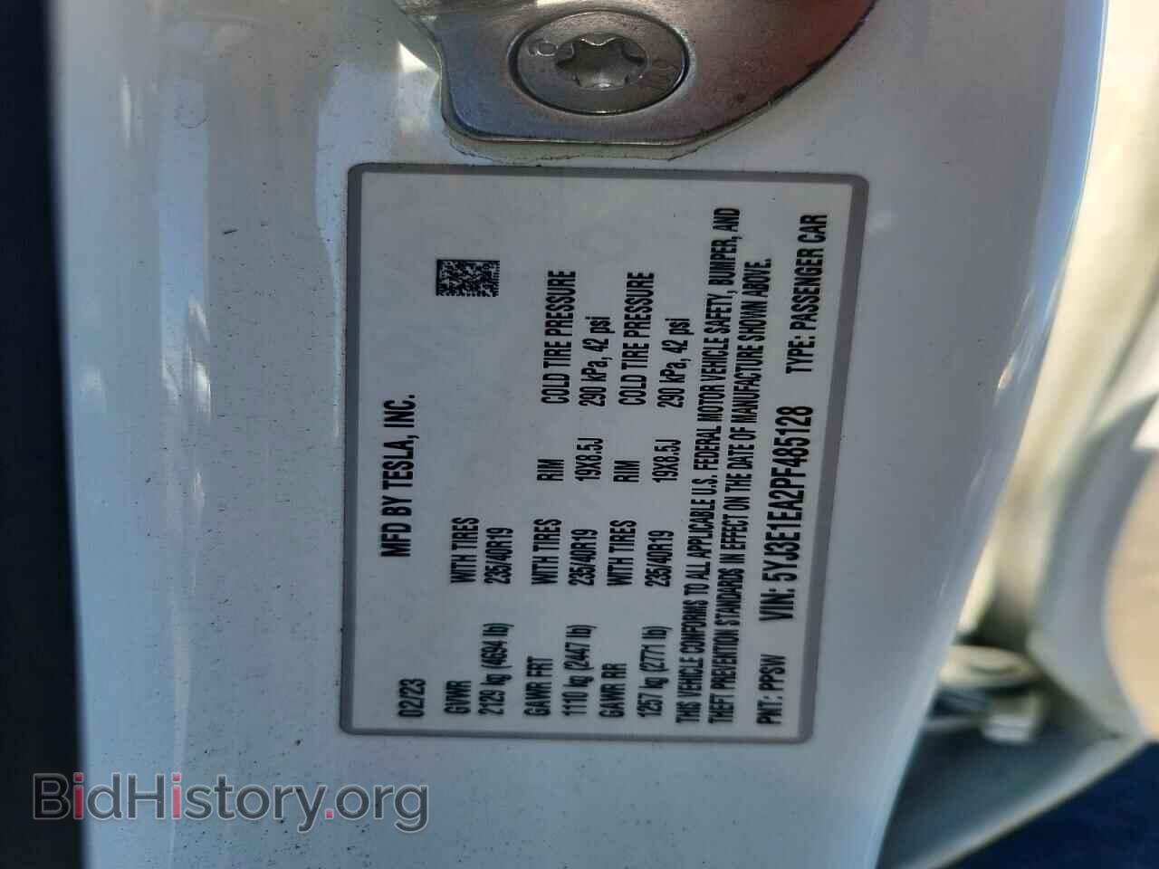 2023 TESLA MODEL 3 - VIN: 5YJ3E1EA2PF485128 - Photo 12