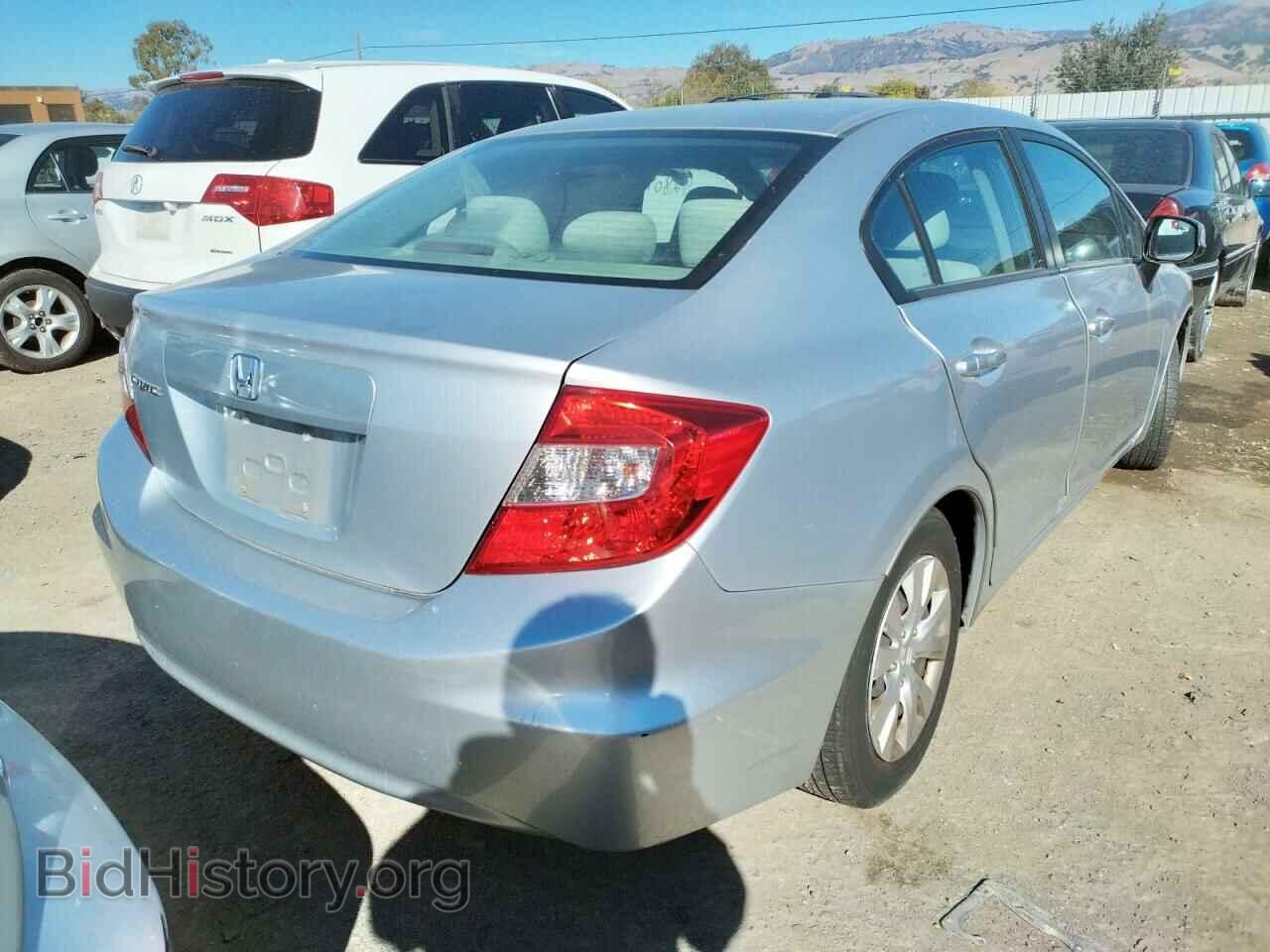 2012 HONDA CIVIC - VIN: 2HGFB2F59CH588081 - Фото 4