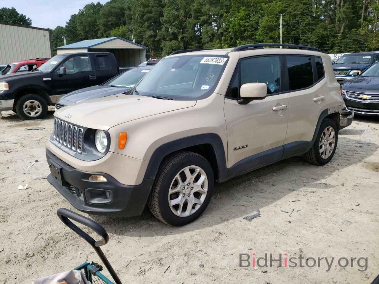 Фотография ZACCJABT3GPD51058 - JEEP RENEGADE 2016