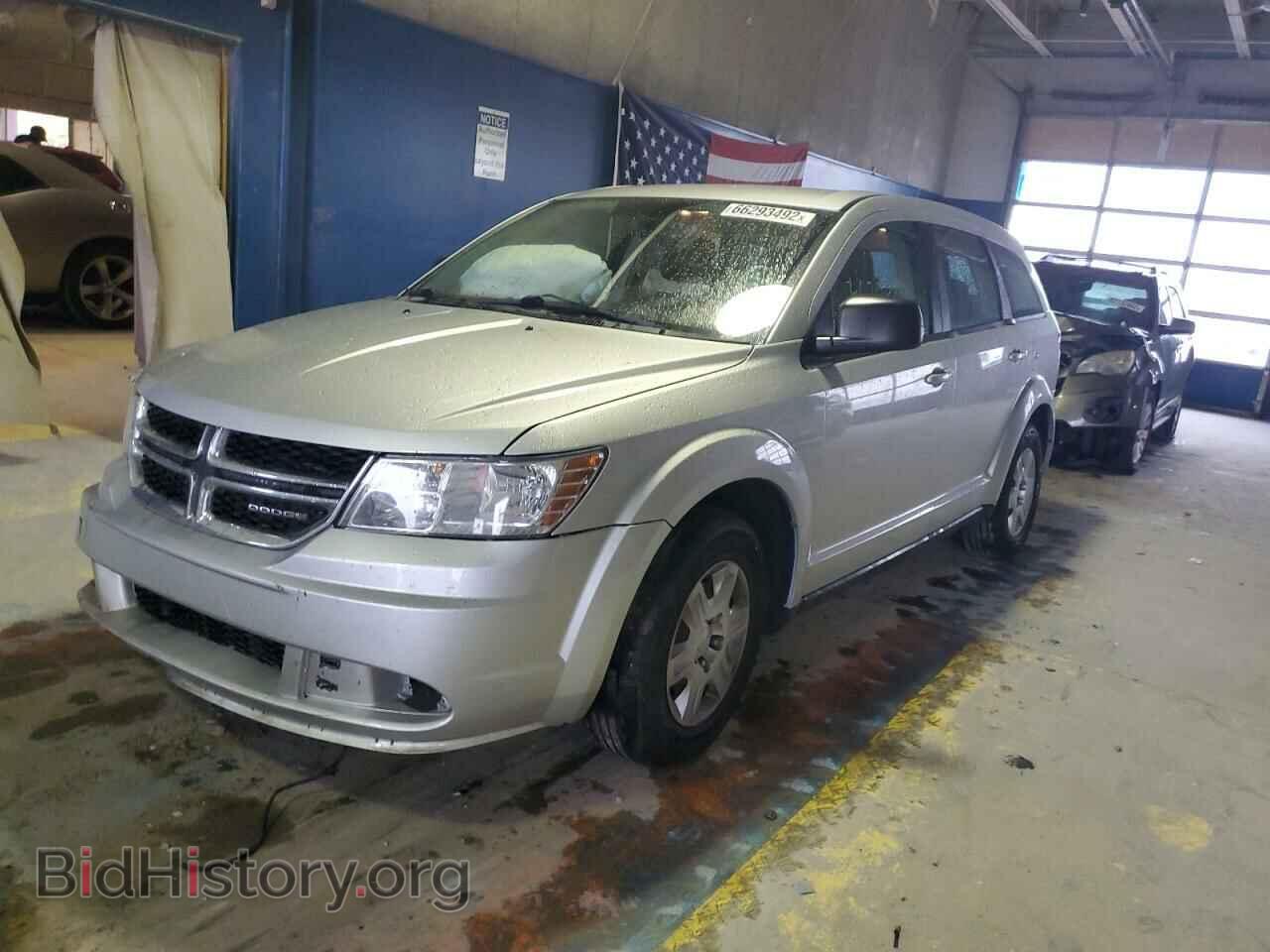 2012 DODGE JOURNEY - VIN: 3C4PDCAB1CT256322 - Фото 2