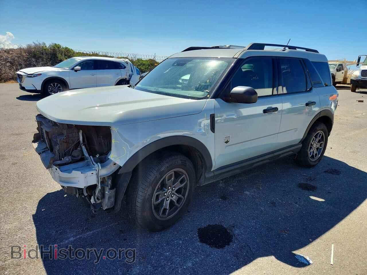 2021 Ford BRONCO Big Bend (VIN 3FMCR9B63MRB39534) — photo 1 of 14, Copart, damage: front end