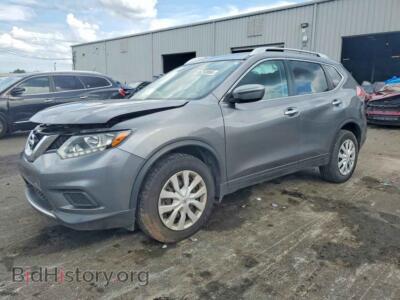 2016 Nissan ROGUE S, серый — VIN KNMAT2MT9GP706848, Copart