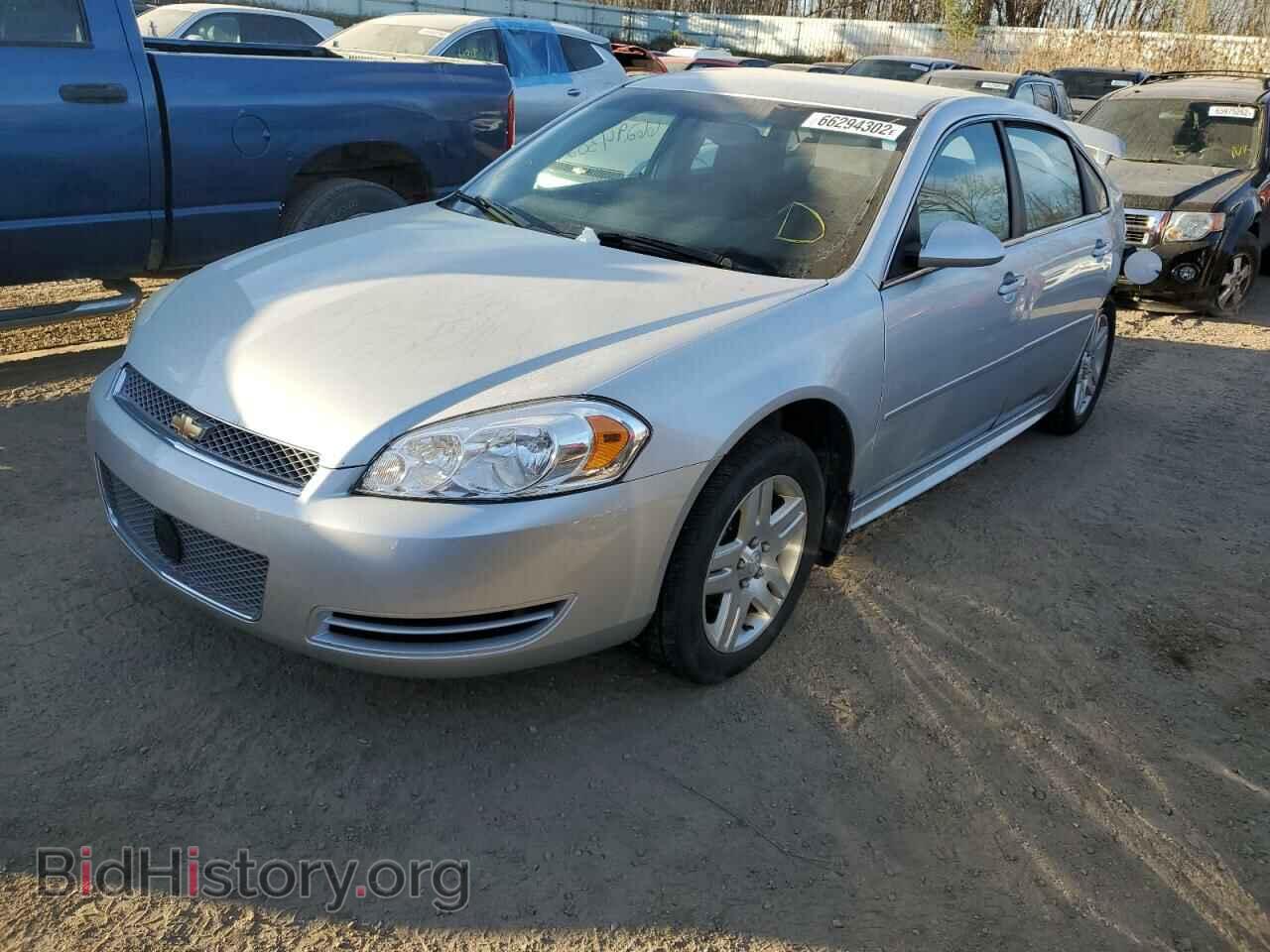 2012 CHEVROLET IMPALA - VIN: 2G1WB5E32C1206460 - Фото 2