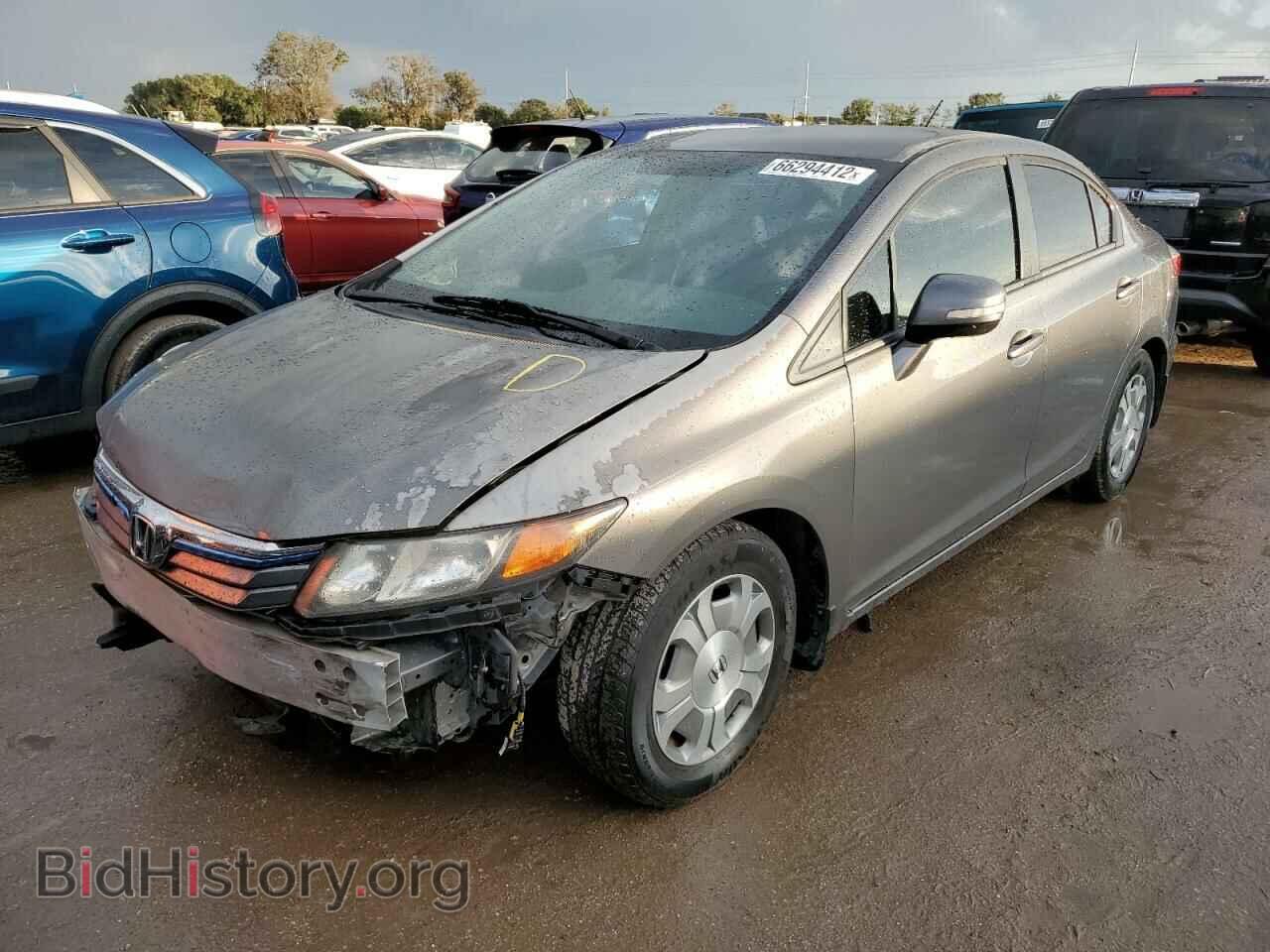 2012 HONDA CIVIC - VIN: JHMFB4F36CS007586 - Фото 2