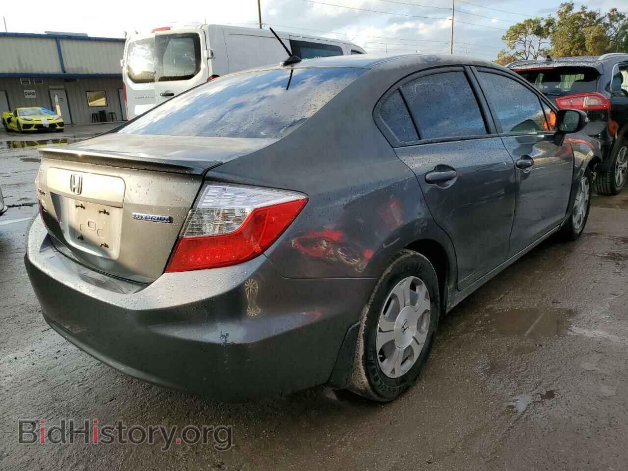 2012 HONDA CIVIC - VIN: JHMFB4F36CS007586 - Фото 4