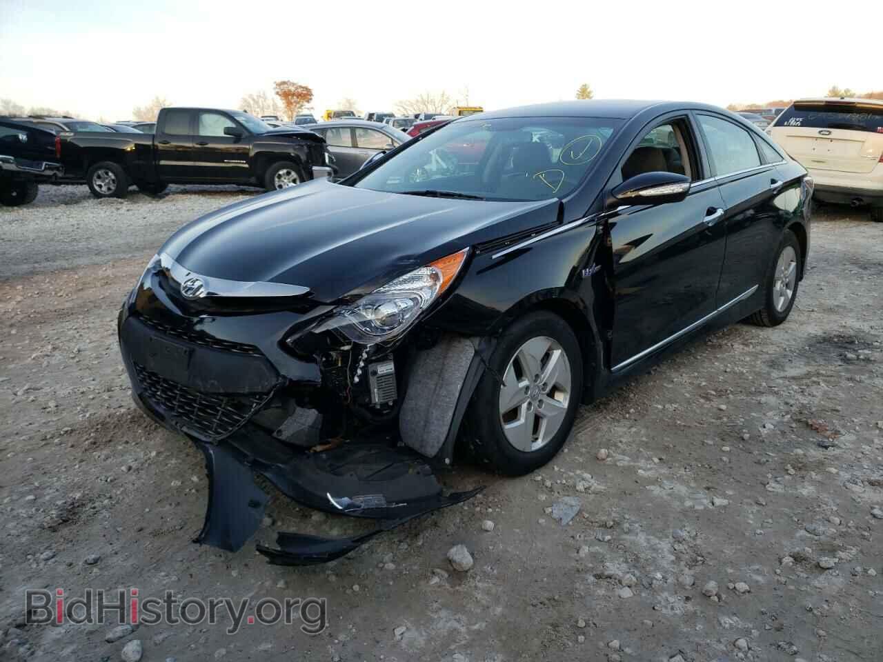 2012 HYUNDAI SONATA - VIN: KMHEC4A43CA034157 - Фото 2