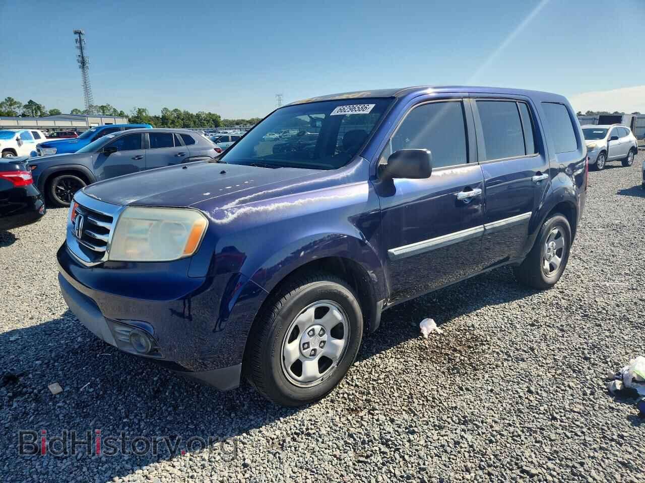 Фотография 5FNYF3H29DB039721 - HONDA PILOT 2013