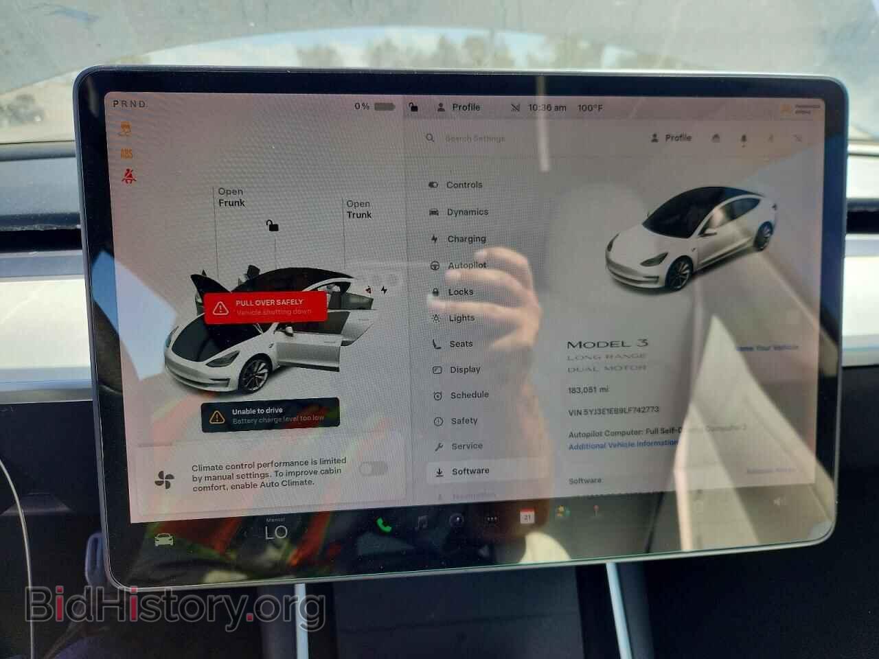 2020 TESLA MODEL 3 - VIN: 5YJ3E1EB9LF742773 - Photo 9