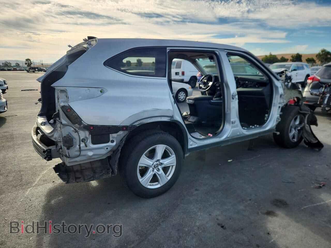 2022 TOYOTA HIGHLANDER - VIN: 5TDZZRAH1NS544730 - Фото 3