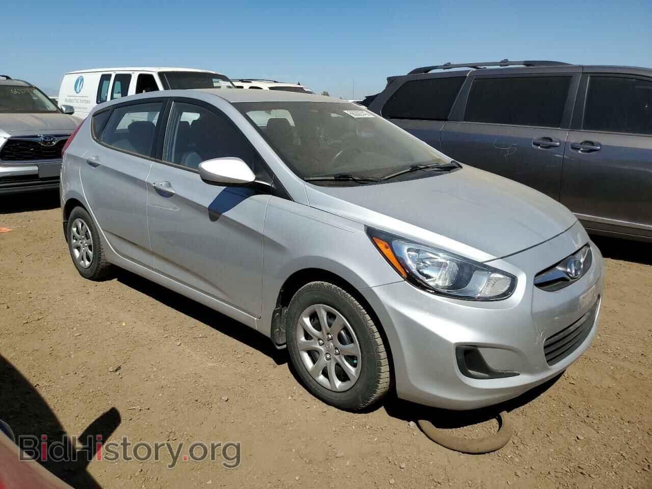 2013 HYUNDAI ACCENT - VIN: KMHCT5AE0DU128776 - Фото 4