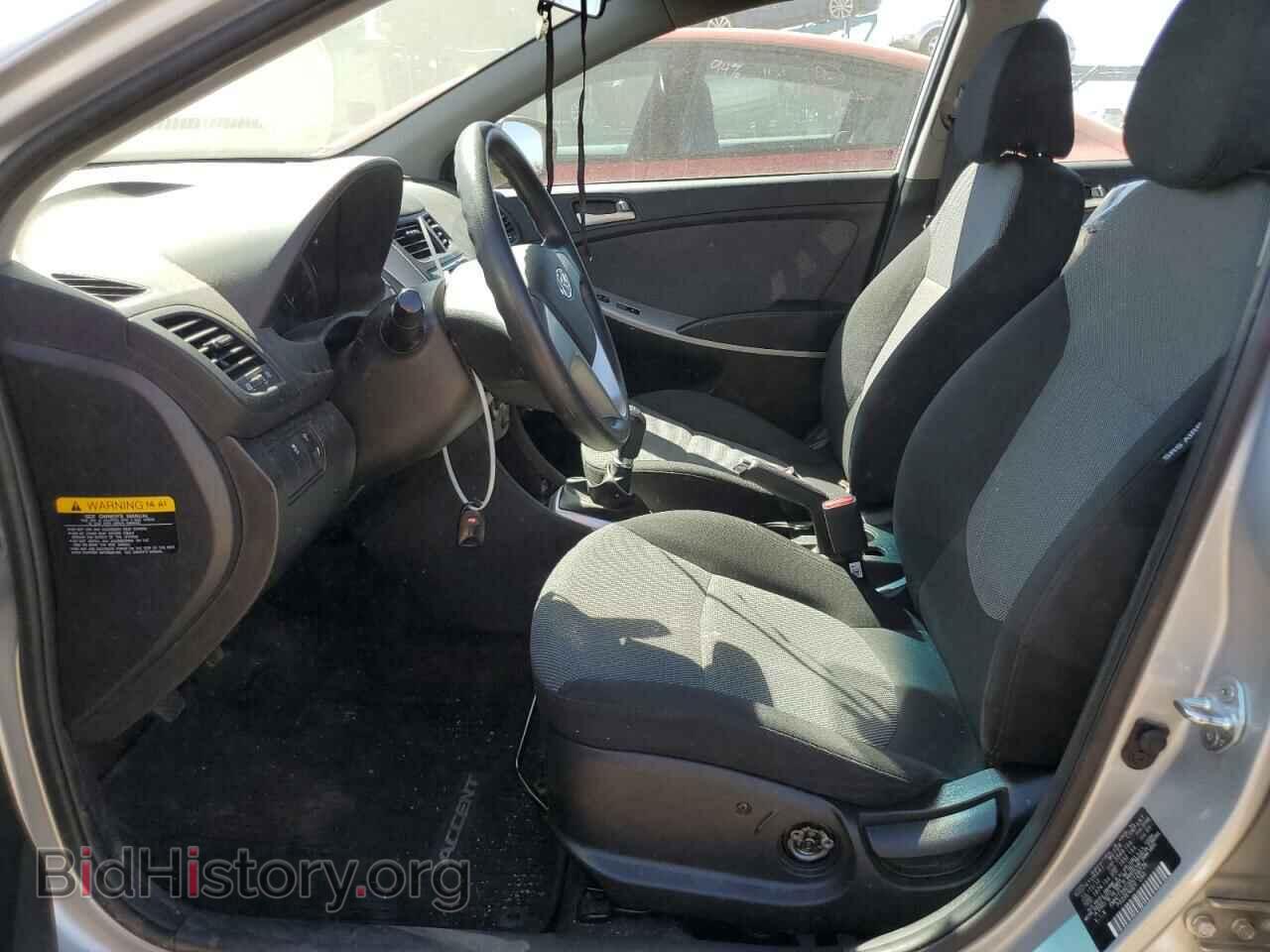 2013 HYUNDAI ACCENT - VIN: KMHCT5AE0DU128776 - Фото 7