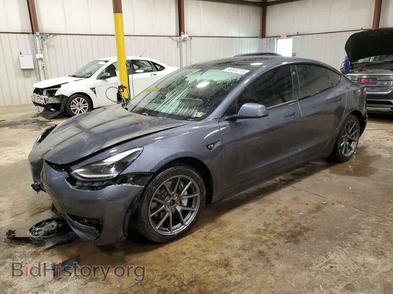 Photo 5YJ3E1EB9MF869413 - TESLA MODEL 3 2021